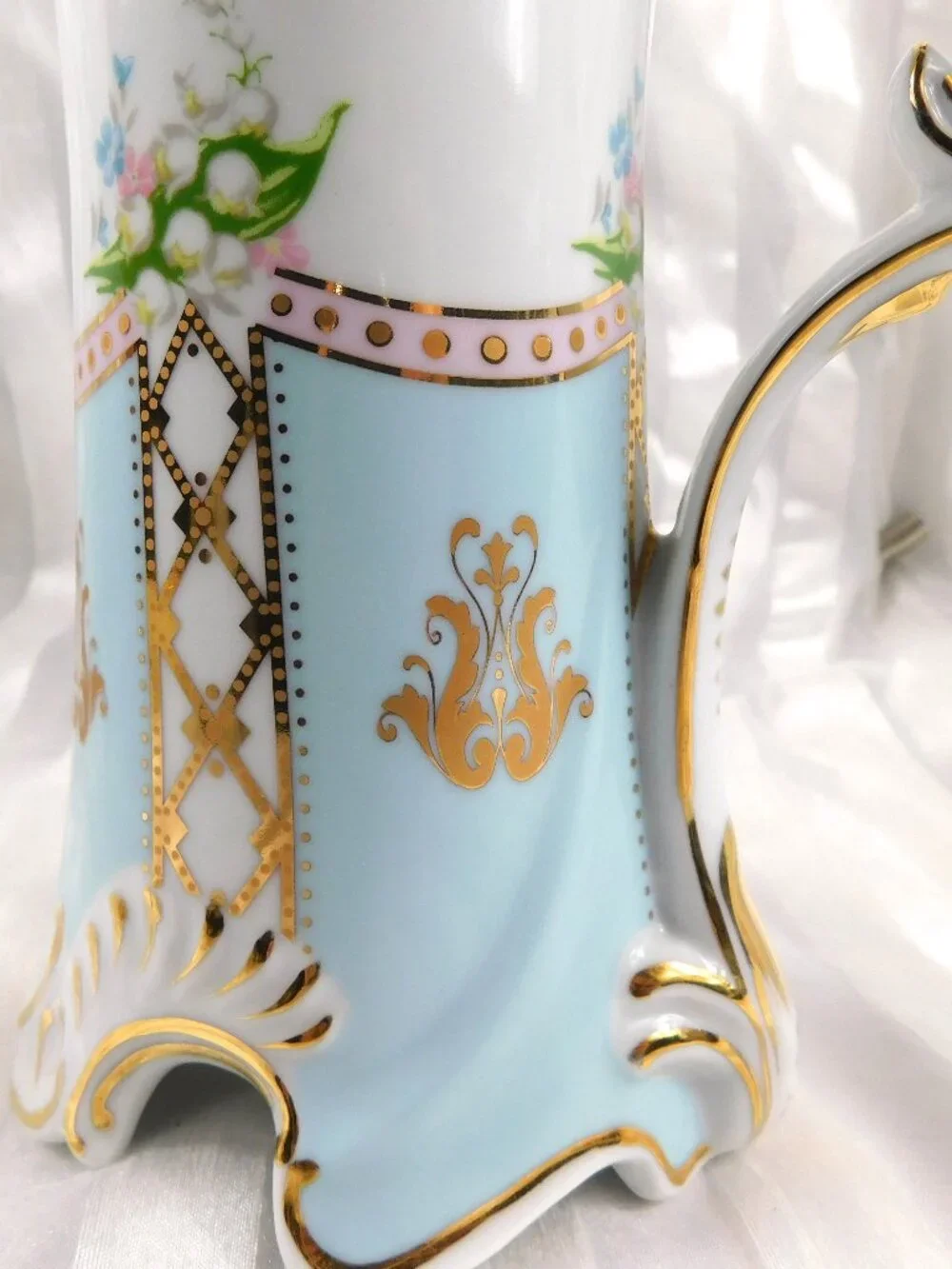 Royal Danube Blue and White Pitcher # 26961